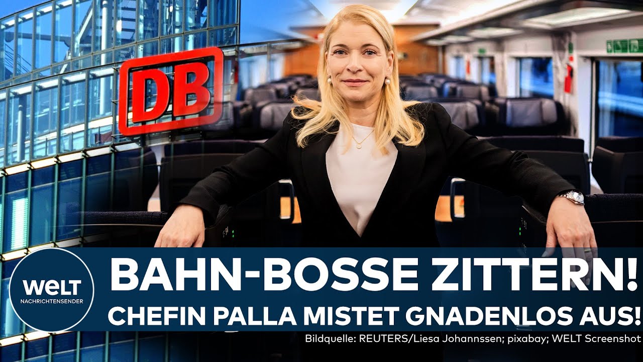 RADIKALER RAUSWURF: Bei Deutscher Bahn glühen die Gleise ‒ Evelyn Pallas Kehrwoche in der Chefetage