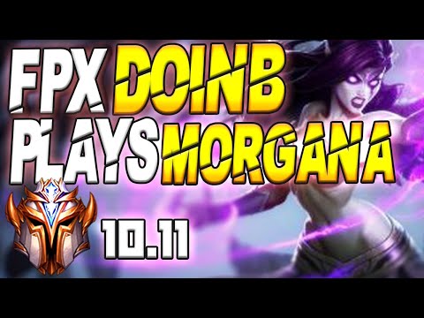 FPX Doinb Plays Morgana vs Lulu Mid Lane - 10.11