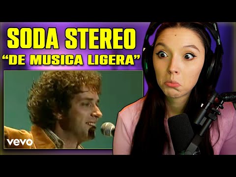 SODA STEREO - De Música Ligera | FIRST TIME REACTION | Live
