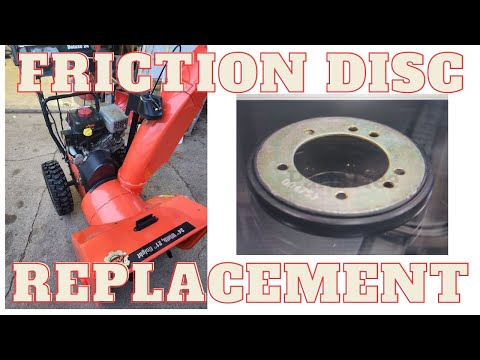 Ariens Deluxe 24 Snowblower - Friction Disc Repair