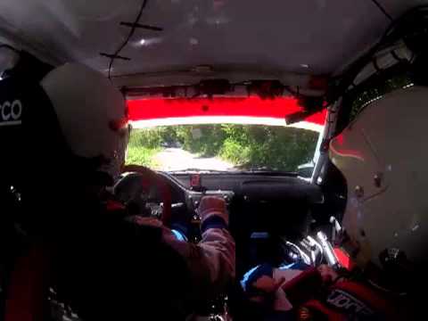 5° Rally di Majano fine PS 6...camera car