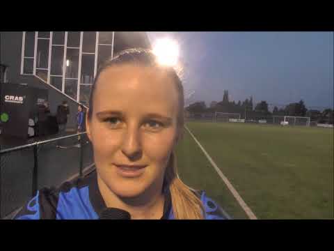 Elle Decorte na SV Zulte Waregem - Club Brugge op 10.11.2018