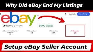 How to Setup eBay Multi Quantity Listings - eBay Out of Stock Function Why Did eBay End My Listings