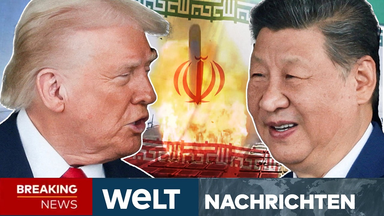 IRAN: Showdown in Peking! Trump trifft Xi Jinping! Eskalation wegen Krieg und Hormus? | WELT LIVE