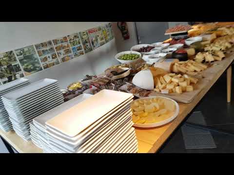 Brasserie de oude kaasmakerij.  Heerlijk kaasbuffet
