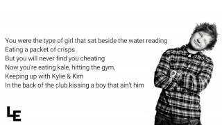 Ed Sheeran - New Man [Lyrics]