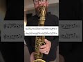 Diatonic Triads This Time..Can you tell What's Going on Here❓#sax #jazz
