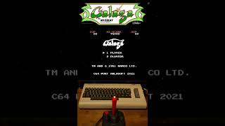 Galaga 1981 ported to C64 2021