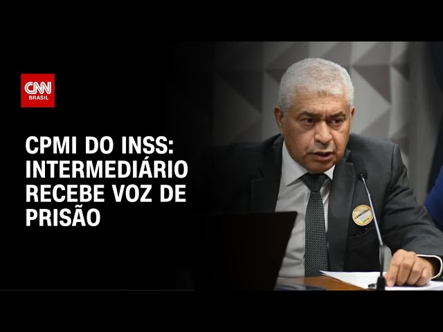 Presidente da CPMI dá voz de prisão para intermediário do "Careca do INSS" | CNN NOVO DIA