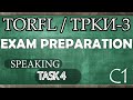 TORFL-3/ ТРКИ -3. EXAM PREPARATION. SPEAKING. TASK 4.2