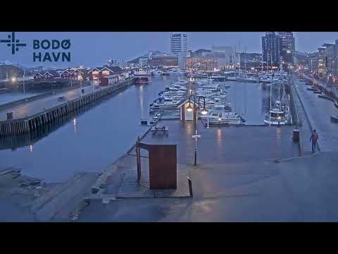Norway - Bodø Havn Timelapse 19.12.2025