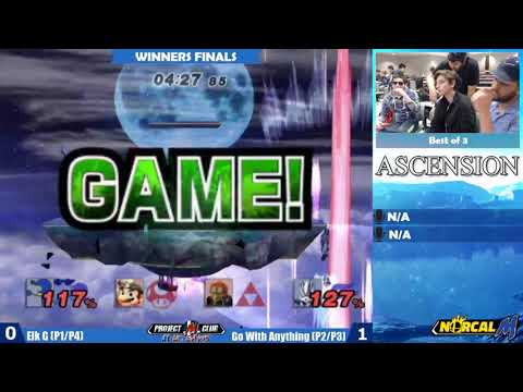 "Ascension 5/18/19" - Elk G (G&W+Wolf) v. Go With Anything (Mario+Ganon) - Winners Finals