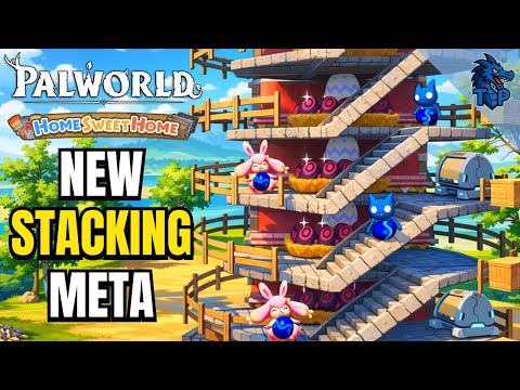 Palworld – The NEW Way to STACK BREEDING PENS & Collect ALL EGGS