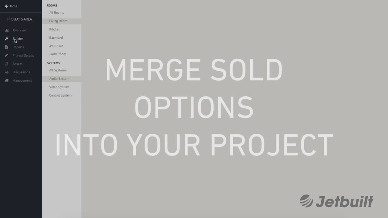 Proposing Options and Change Orders