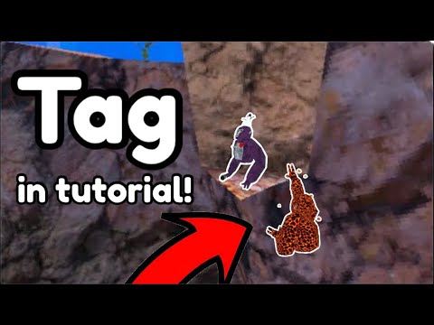 playing tag outside the map (Gorilla Tag VR)