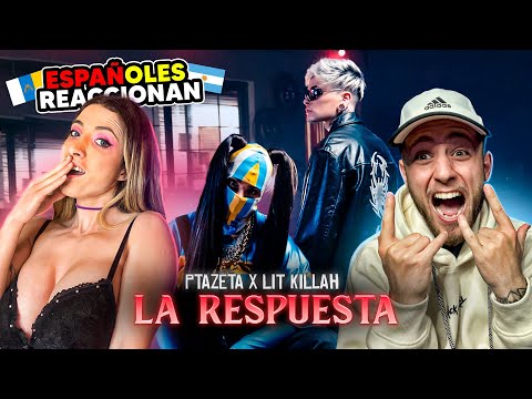 ESPAÑOLES REACCIONAN a PTAZETA y LIT KILLAH - LA RESPUESTA- | TEMAZO Latino - Español