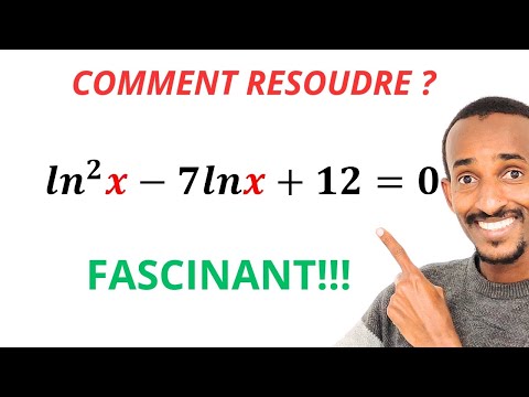 Équation, logarithme népérien