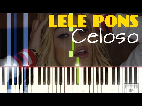 Lele Pons -  Celoso | Piano Tutorial Cover