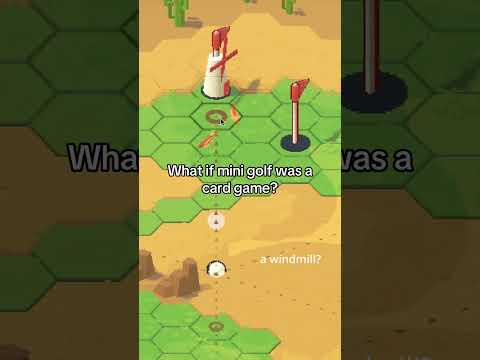 What if minigolf was a card game 🤔? #cozygames #gamedev #indiegame