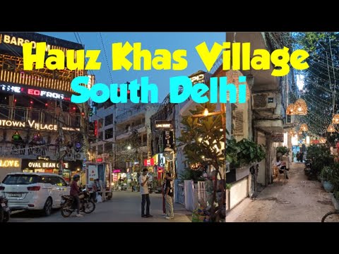 Evening Walking Tour: Hauz Khas Village, South Delhi. @newdelhibharat