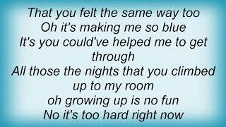 Huntingtons - Growing Up Is No Fun Lyrics