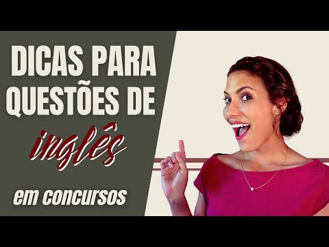 COMO ESTUDAR INGLÊS PARA PROVAS DE CONCURSO- Minha estratégia de OURO!