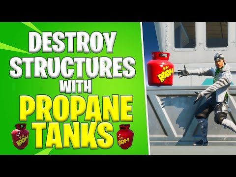Fastest Way to DESTROY STRUCTURES WITH PROPANE TANKS