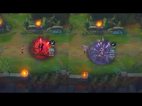 Prestige Soul Fighter Shaco vs Soul Fighter Shaco Skin Comparison - League of Legends