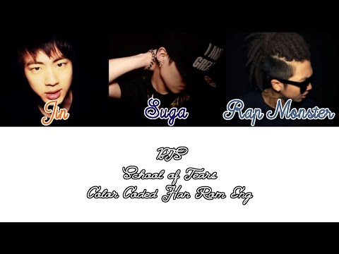 BTS (방탄소년단) - School of Tears (학교의눈물) (Color Coded Han|Rom|Eng Lyrics)