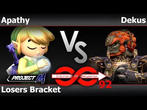 IaB! 92 PM - Apathy (Toon Link) vs UNT | Dekus (Ganon) - Losers Bracket