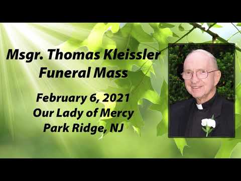 Monsignor Thomas Kleissler funeral-Park Ridge