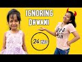 Ignoring Dhwani For 24 Hours | Cute Sisters
