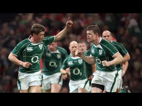 Ronan O'Gara Grand Slam Winning Drop Goal vs Wales, 2009