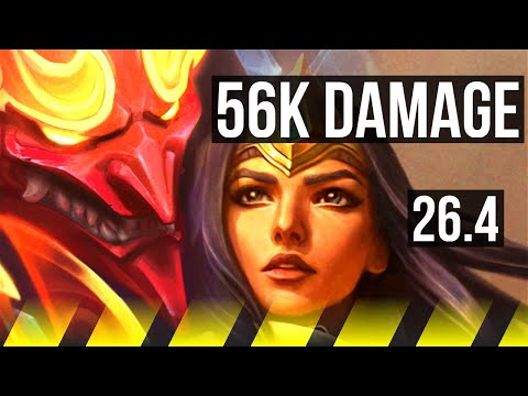 JHIN & Zyra vs SIVIR & Braum (ADC) | 56K damage, Good KDA: 22/2/11 | KR Diamond | 26.4