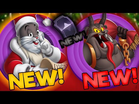 CHUNGUS CLAUS and KRAMPUS DOG coming for XMAS! - new BLACK TICKET  - Looney Tunes World of Mayhem