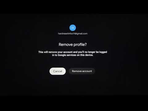 How to Remove Google Account from GOOGLE Chromecast Ultra 4K -  Delete Gmail Account from Home App