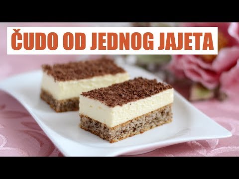 A miracle of one egg. The cake is in high demand.