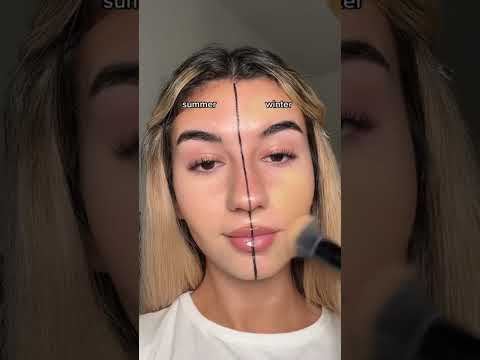 summer vs winter makeup