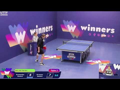 WINners CUP table 2  23.01 Kuzmenko Dmitrii - Arzanov Dmitrii  16:30