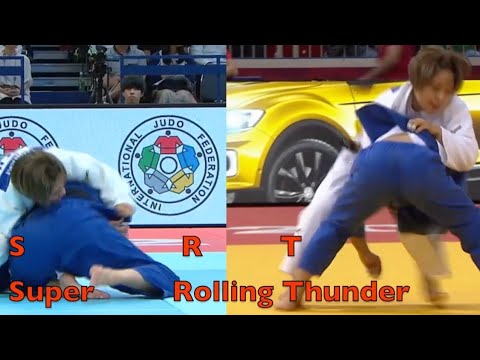Super Rolling Thunder: Funa Tonaki and Ai Shishime 渡名喜 風南のSRT 志々目 愛の柴山縦返し