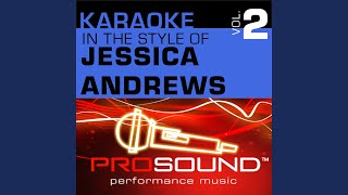 Karma (Karaoke With Background Vocals) (In the style of Jessica Andrews)