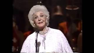 Mary Martin "This Has Been a Very Good House" 1987 Tony Awards