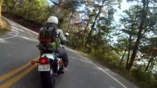 preview picture of video 'End of a trip - Riding home from the Tail of the Dragon'