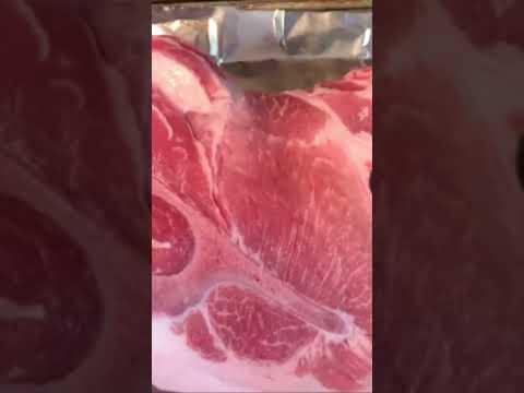 Preparing Pork Steaks For A Low and Slow Cook #bbq #bbqlovers #porksteakrecipe #porkshoulder