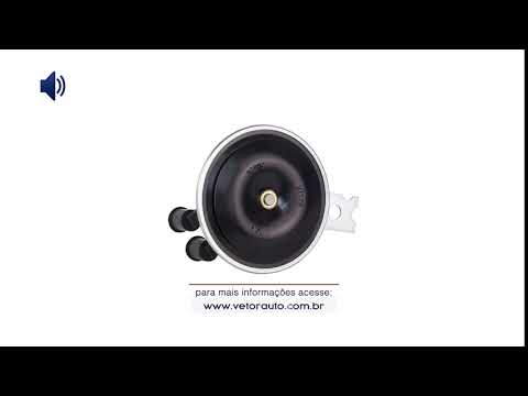 OUÇA O SOM DA BUZINA VT126 - TIPO BI-BI ESPECIFICA MITSUBISHI