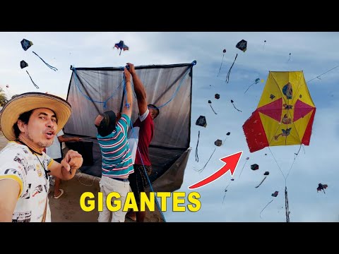 Hundreds of kites cover the sky at this festival in Sincelejo, Colombia.