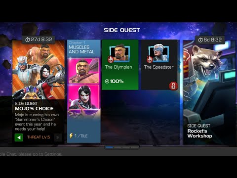 Threat Level 5  Completion rewards| New SQ Mojo's Choice