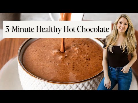 Healthy Hot Chocolate Recipe! ☕ QUICK & EASY in 5-Minutes