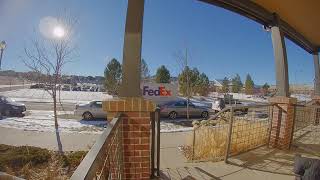 FedEx - Throws Package - Denver - Lone Tree - Colorado