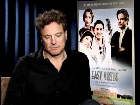 Easy Virtue - Exclusive: Colin Firth Interview